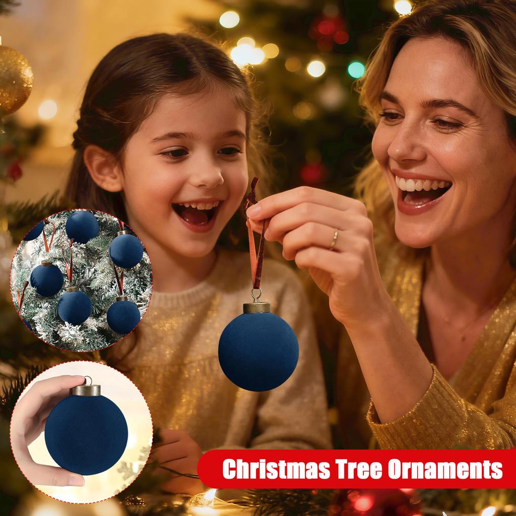 Vánoční ozdoby, Sada vánočních koulí červená, zelená a zlatá, Nerozbitná sada vánočních ozdob k zavěšení na stromek