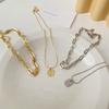 Light luxury fashion high-end design sense niche necklace women's new trend sweater collarbone chain