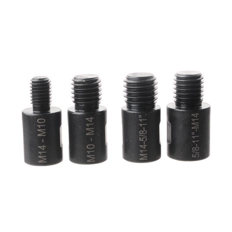 Drill Bit Adapter: M10/M14 To American Thread for Angle Grinder