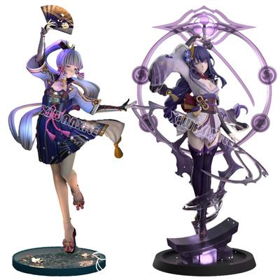 28cm Kamisato Ayaka Genshin Impact Anime Figur Raiden Shogun /Yae Miko Action Figur Paimon /Klee /Ganyu Figur Modell Puppe Spielzeug