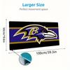 Baltimore Ravens Print  Cushion Non-slip Laptop Tablet Big Mousepad XXL Mat Mini PC Playmat With Lock edge