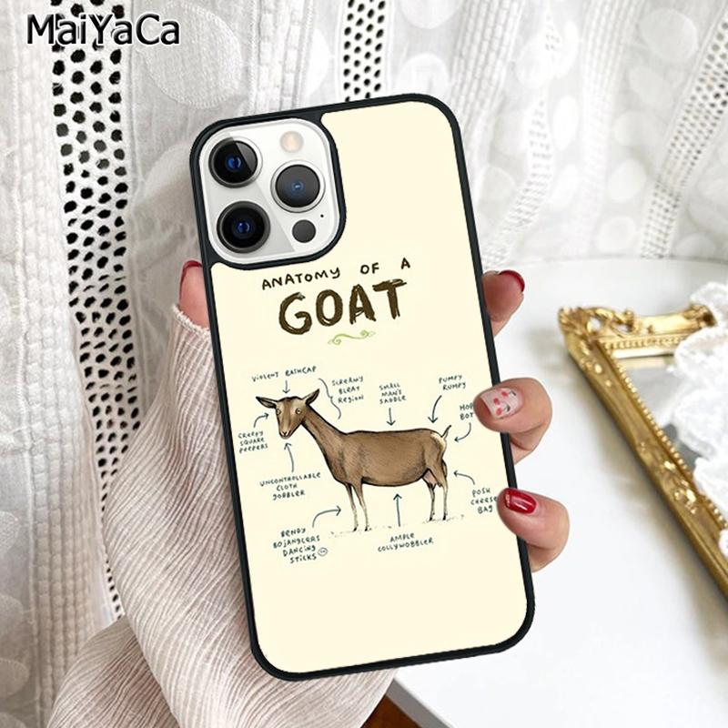Goats Phone Case Cover For iPhone 17 Air 16 16e 15 plus 11 12 13 14 pro max shell coque