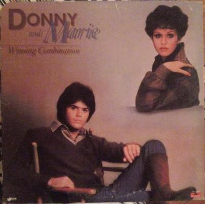 LP Record DONNY & MARIE OSMOND - Winning Combination PD16127 Polydor, Kolob  1977 US Rock Used