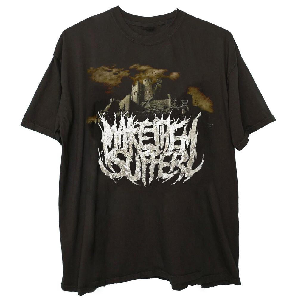 NEW Make Them Suffer Poste Black Cotton T Shirt Full Size S-5XL Unisex T-Shirt S