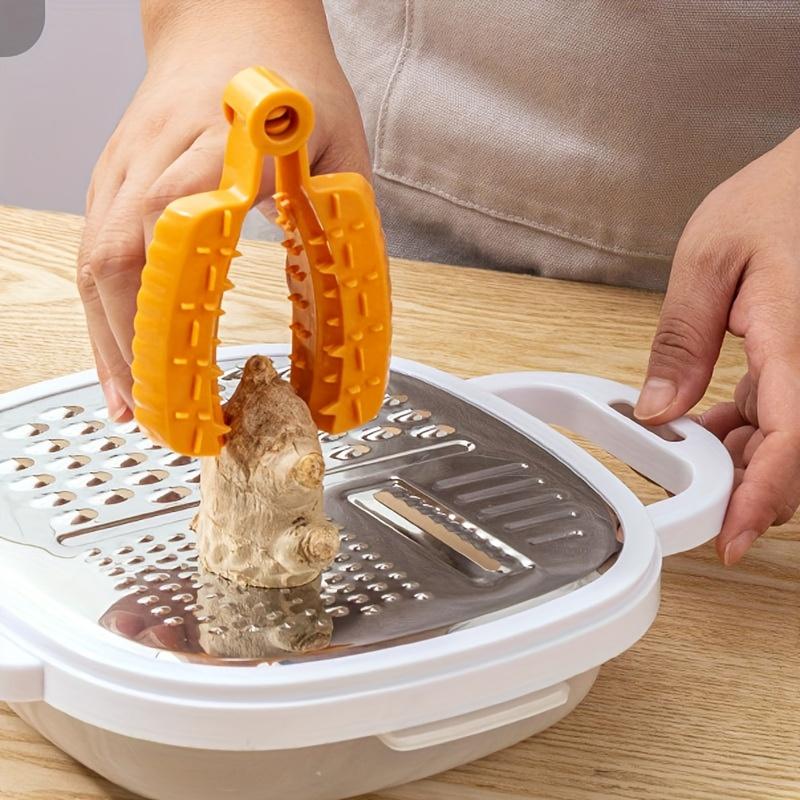 1/2PCS Hand Protection Guard for Cutting Vegetables Anti-Cut Finger Cover for Grating Garlic Scratch-Resistant Kitchen Tool