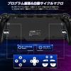 Switch Controller RGB Light Macro Function Portable Mode Controller for Nintendo Switch Grip Controller Program Editing Gyro Sensor Vibration Rapid