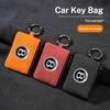 Suede Car Logo Key Bag Portable Wallets Card Coin Pouch For New Bentley Flying Spur Continental GT Bentayga Mulsanne Accessories