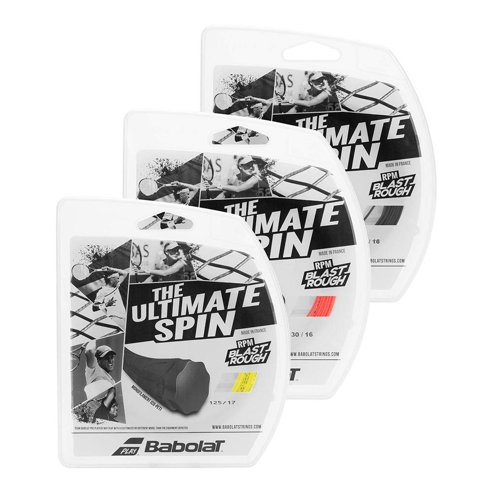 Babolat RPM ROUGH Tennis 12m Single 241140 String, String,