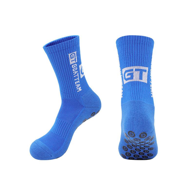 Herbst Trainings Fußballsocken Herren Handtuchsohle Sportsocken Spender Nicht-Rutsch-Socken Atmungsaktiv Schweißabsorbierend Mittellange Socken