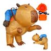 Halloween Inflatable Costume Capybara Suit Ride On Fancy Suit Cosplay Accessories For Girls Men Women Boys Carnivals