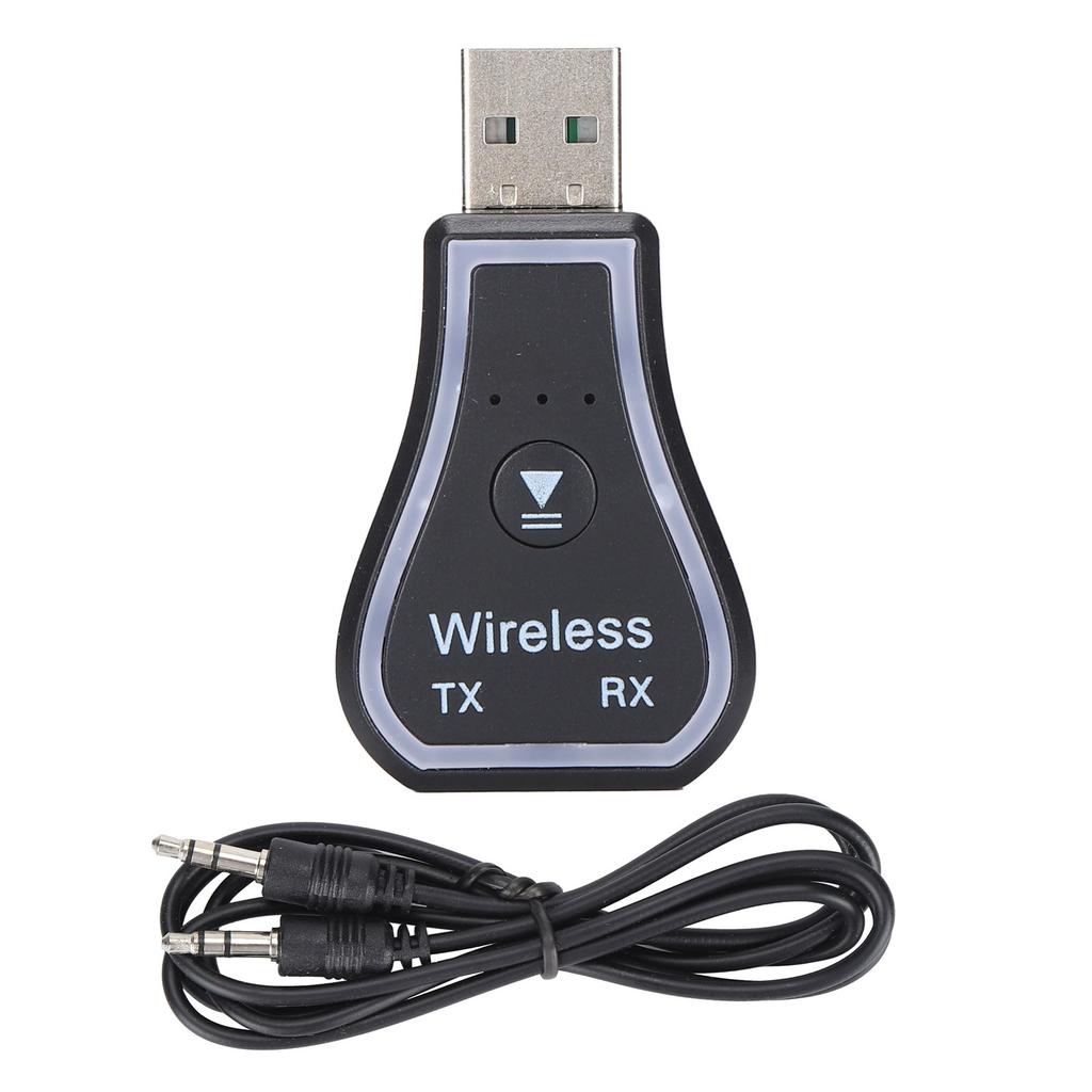 M11 Bluetooth Adapter Transmitter Receiver USB 3‑in‑1 Wireless o Adapter for Desktop Computer