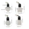 LED Keychain Festival Pattern Luminous Keyring for Outdoor Emergency Daily Use