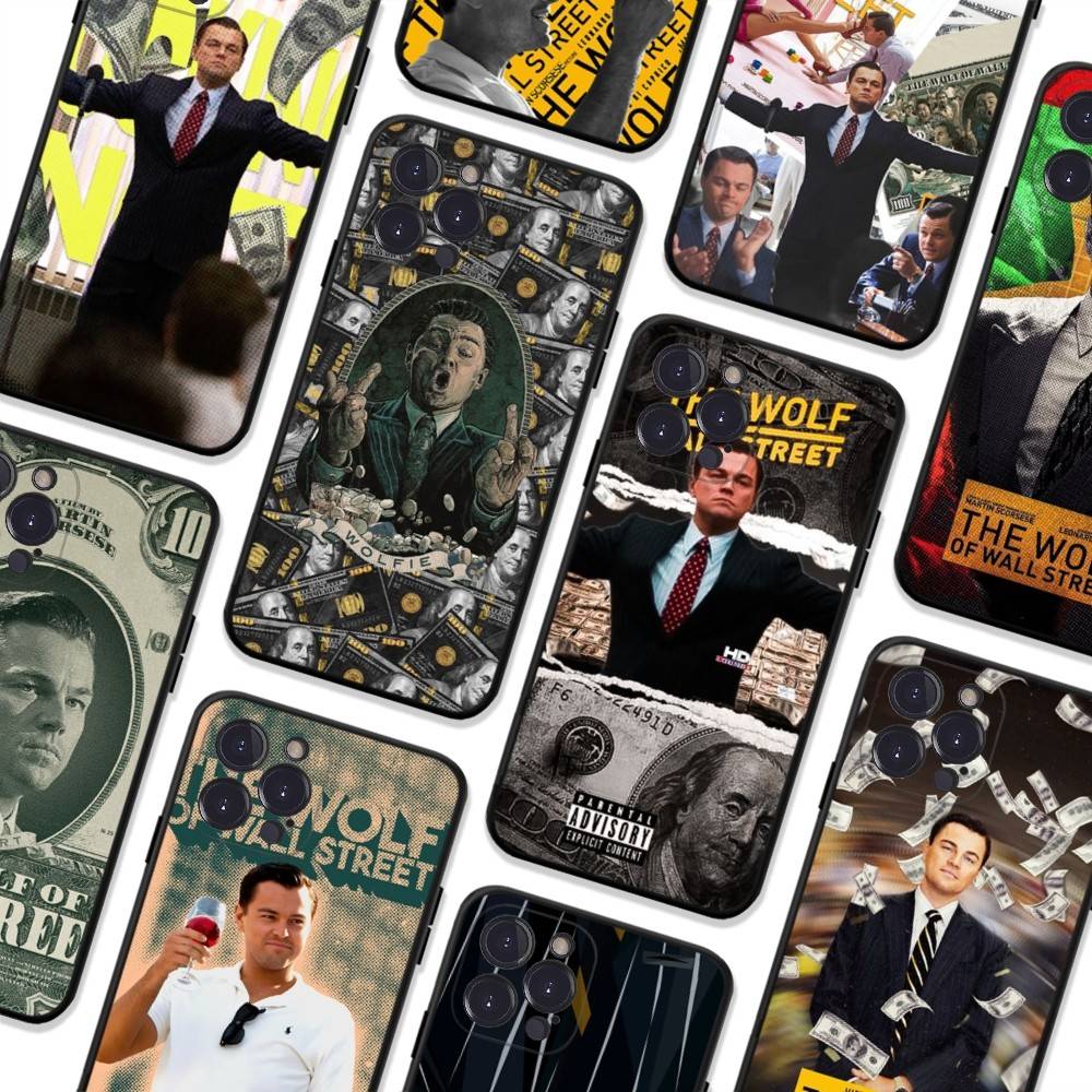 Classic Movie W-Wolf Of W-Wall S-Street For Iphone 17 16 15 14 11 12 13 Pro Max Plus Case Cute Art Phone Cover