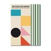 Bauhaus Contemporary Canvas Painting Abstract Geometric Line Pictures Wall Art Decorative Posters Prints for Living Room Home
