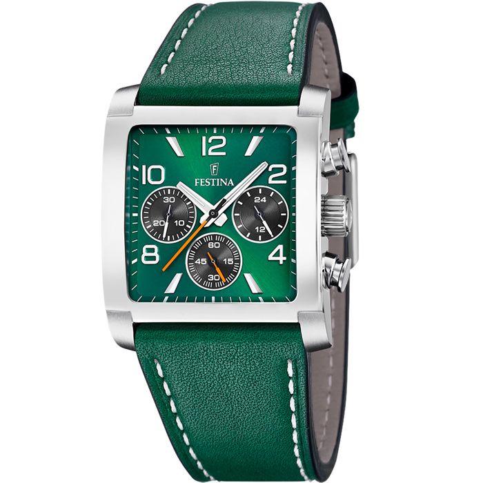 Festina F20653/2 Timeless Chronographe Montre Homme 36mm 5ATM