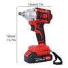 Avvitatore a impulsi senza fili 520N.m Alta coppia Avvitatore elettrico con 2 batterie da 1500mAh Motore brushless Avvitatore a impulsi elettrico