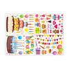 Electrostatic Film Stickers Window Static Clings Kids' Birthday Parties As Shown Electrostatic Party Stickers Party