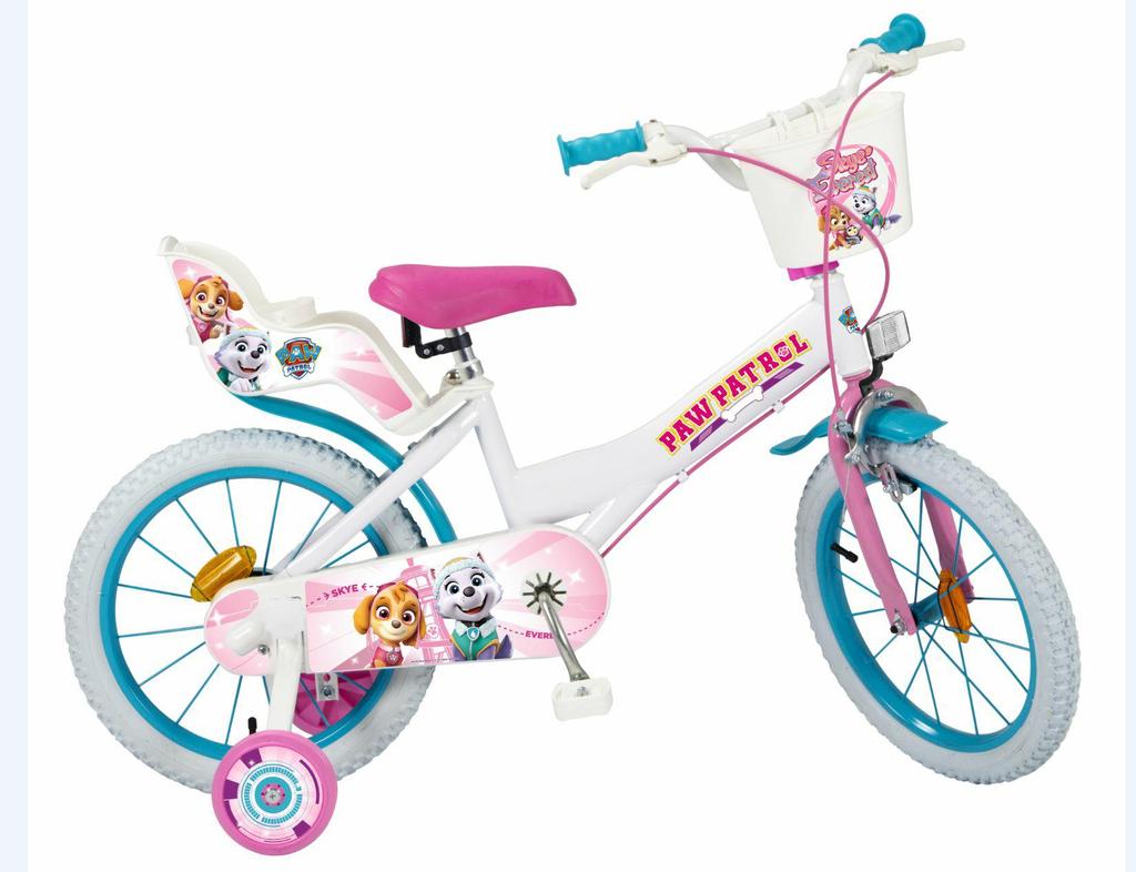 Paw Patrol 16 Inch Children'S Bike For Girls 5-7 Years Old