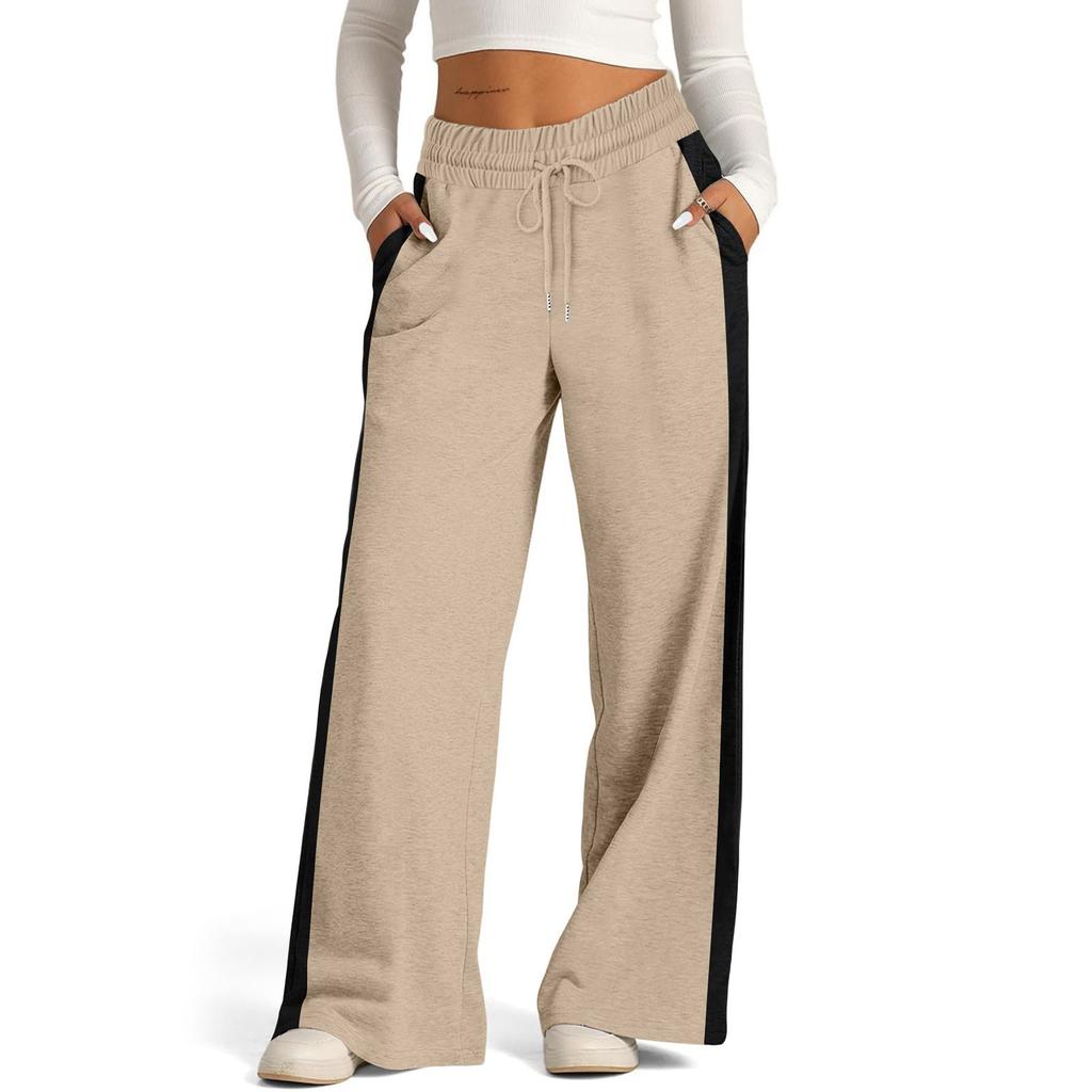 Women's High Waisted Wide Leg Sweatpants Casual Yoga Jogger Pants