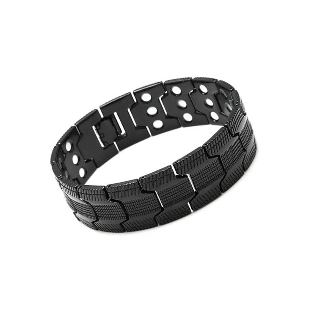 High Quality Adjustable Copper Bracelet Fold-Over Clasp Jewelry Gift Magnetic Bracelet 3X Strength Copper Wristband For Men