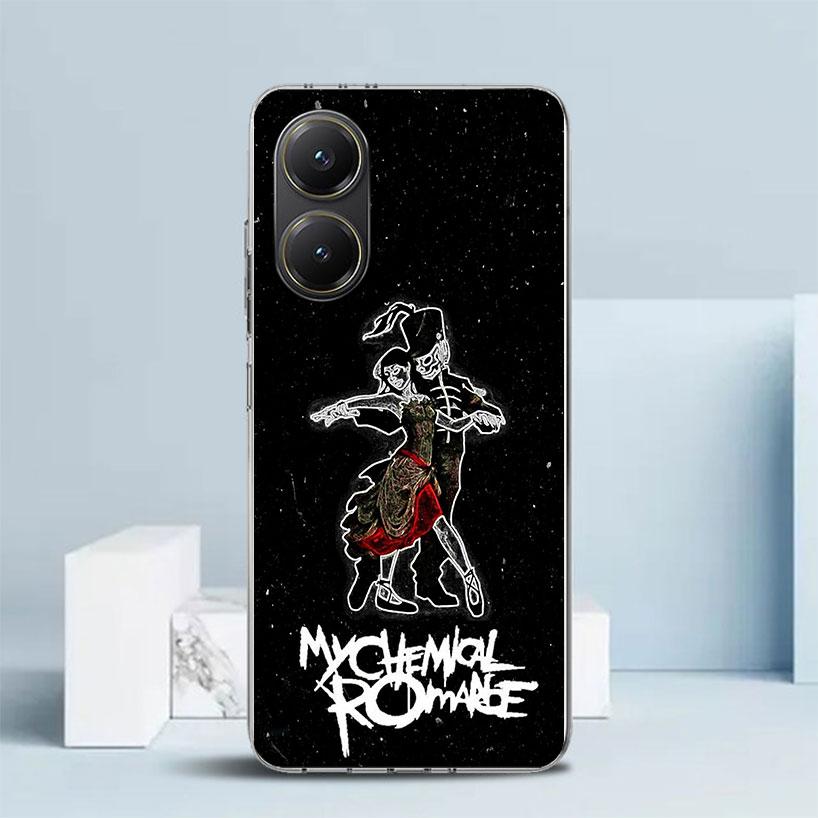 My Chemical Romance MCR Soft Cover for Xiaomi Poco F7 Ultra X7 X6 X5 Pro M7 Phone Case Redmi 15 15C 13 13C 12 12C 10 10C Print S
