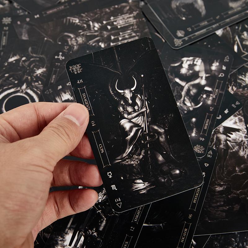 Goetia Tarot In Darkness Deck Cards Lo Scarabeo Esoteric Fortune Telling