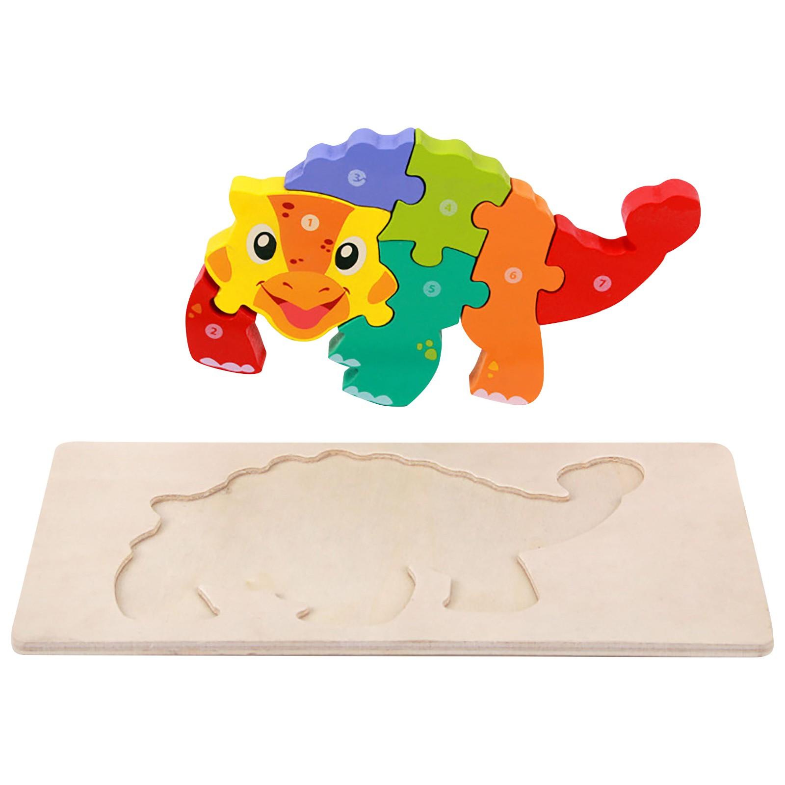 

Деревянная детская развивающая игрушка, строительный блок, форма которого соответствует 3D-трехмерной головоломке One Size