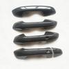 Door Handle Cover Trim Fit for Kia Forte Cerato K3 BD 2019 2020 2021 GT ABS Plastic Imitation Carbon Fiber-RHD