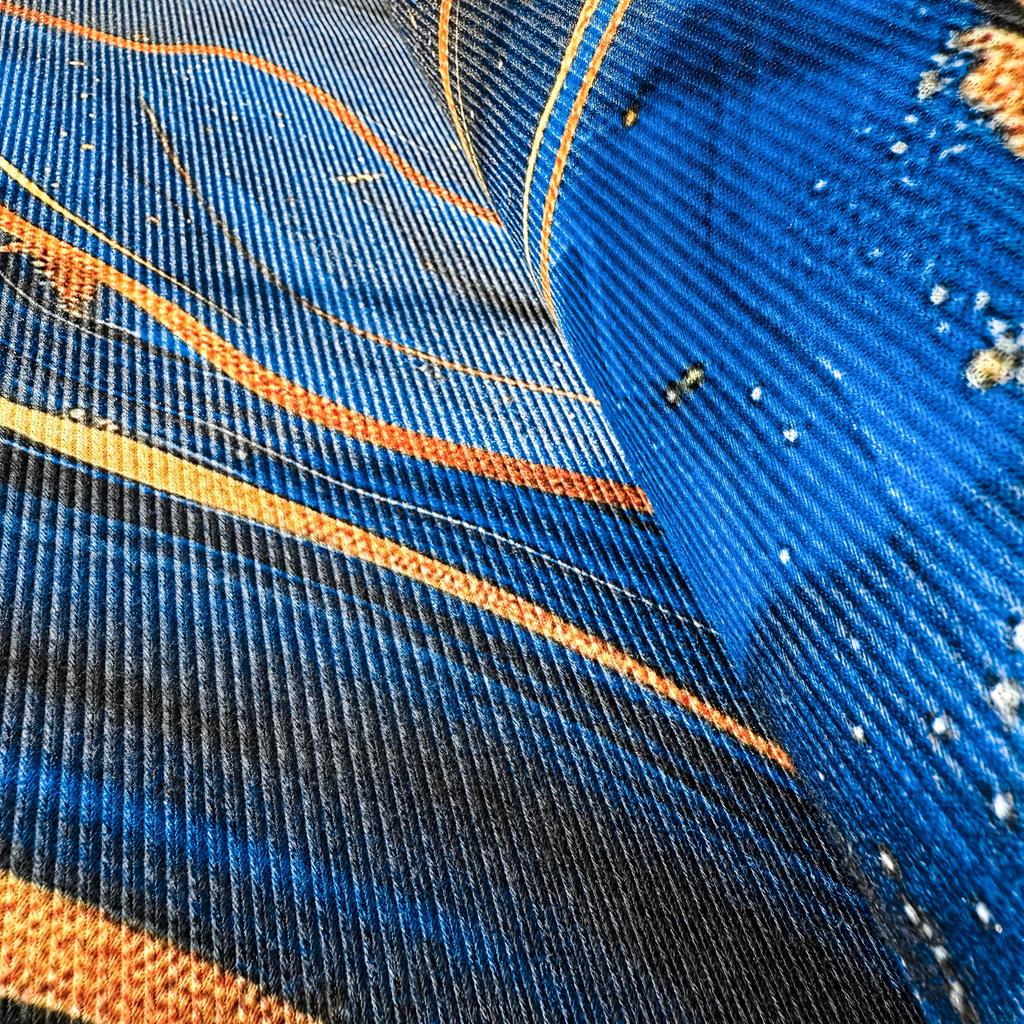 Läufer Teppich Langer Teppich Hochwertig Blau Fußmatte Flurteppich Küchenteppich Wohnzimmerteppich Schlafzimmerteppich Heimdekoration