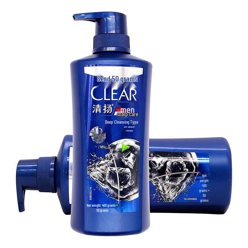Clear Men Anti-Dandruff Shampoo Deep Cleanse 450g