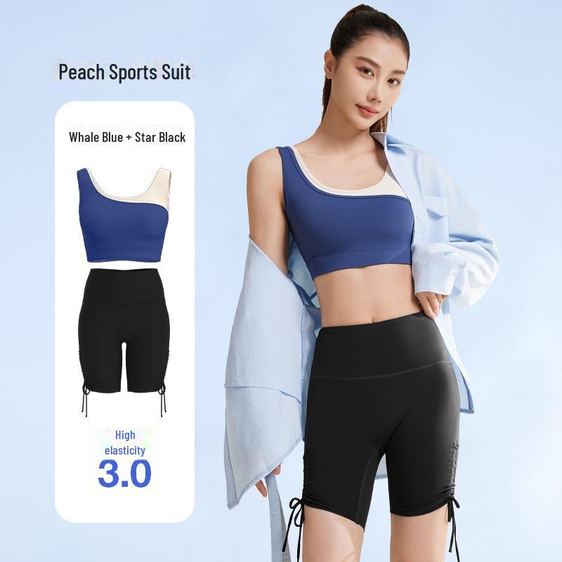 Juyitang Seamless Summer Yoga Suit: High-Elastic, Slim-Fit, One-Piece with Beautiful Back Design