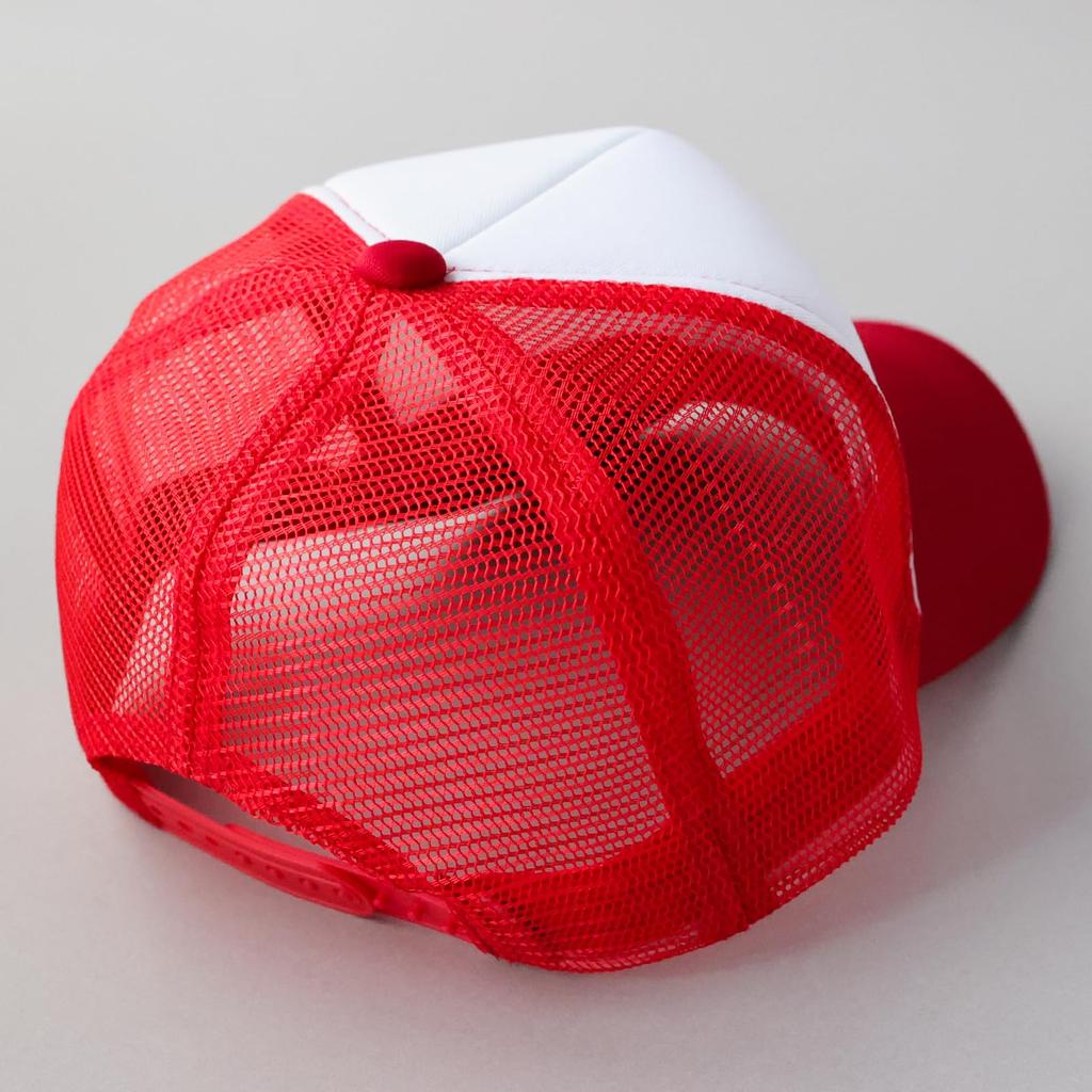 Dickies Standard Logo Urethane Mesh Solid 874 Street Cap Free Cap, Unisex, Color, (JP, Alphabet, Size, (01) Red)