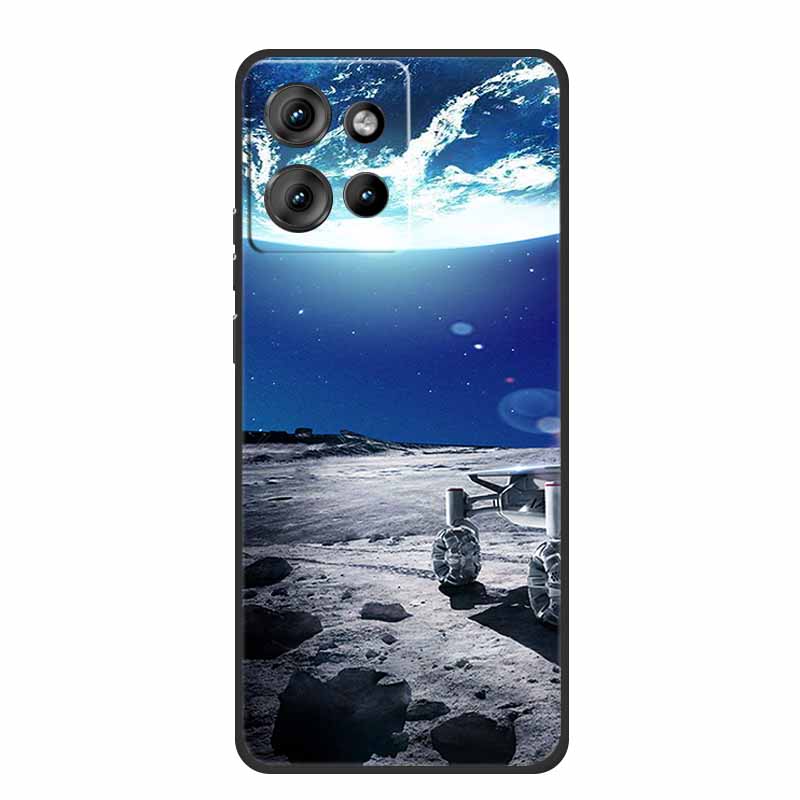 Phone Case For Motorola Moto G86 Power Edge 50 Neo G75 S50 Edge 50 5G Case S 50 Coque Shockproof Black Silicone Soft Back Cover