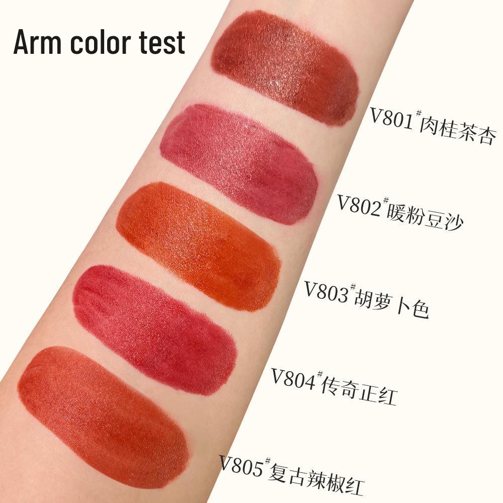 Black Gold Honey Extract Non-Stick Lip Gloss: Glossy, Long-Lasting, Temperature-Activated Color Lip Balm.