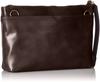 [Tseha] 2-Way Shoulder Bag with Handle, Second Bag, Made In Japan with Premium Himeji Leather, Dark Brown