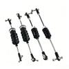 1PC RC Boat Servo Steering Kit, M2 M3 Stainless Steel Rod with Ball Joint, Rubber Bellows Radio Box Seals, for MONO  DIY Parts