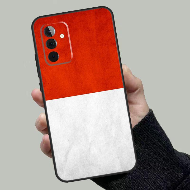 Indonesia Passport Flag Map Case For Samsung Galaxy A55 A35 A15 A52 A32 A12 A16 A26 A36 A56 A53 A33 A13 A14 A34 A54 A17