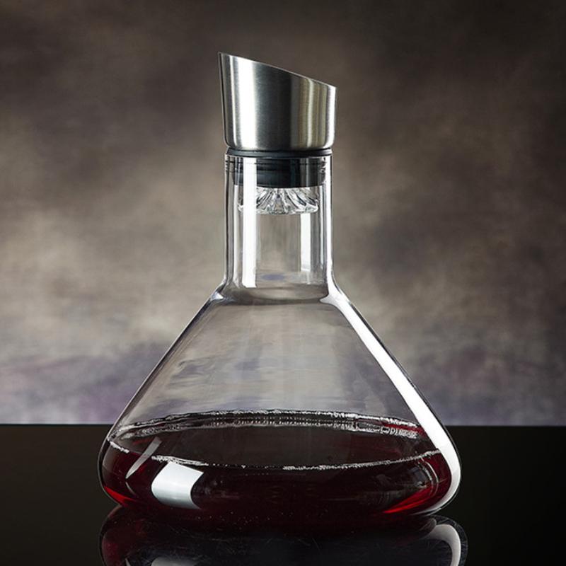 1920ml Velkoobjemový Separátor Červeného Vína Lehký Luxusní Vinný Nástroj Restaurace Vinná Karafa Vinné Příslušenství Barové Sklo Dekantéry