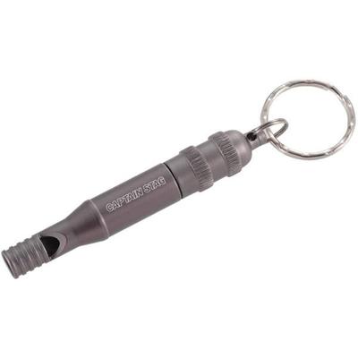 Captain Stag Captain Stag Um 1891 [alUminUm Accessories Emergency Whistle titaniUm Gray]