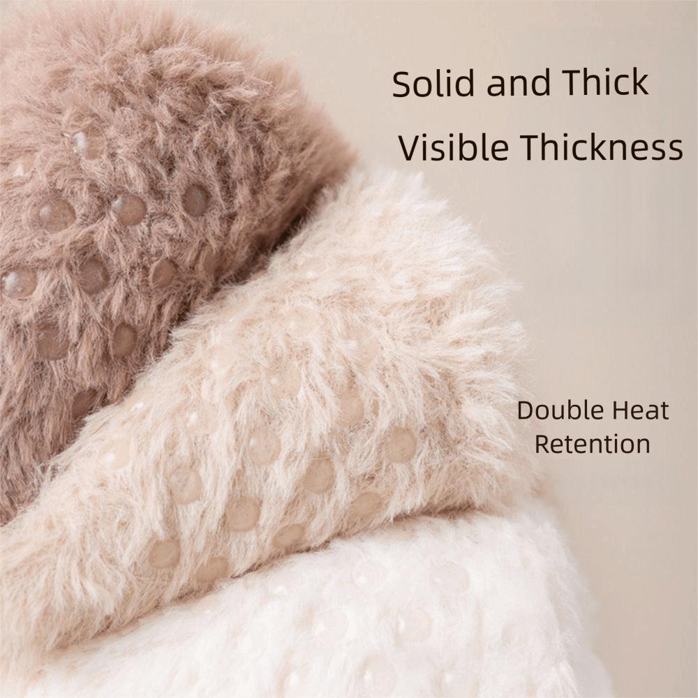Keep Warm Winter Socks Fleece Lining Sleep Floor Socks Cute Home Socks Autumn Winter