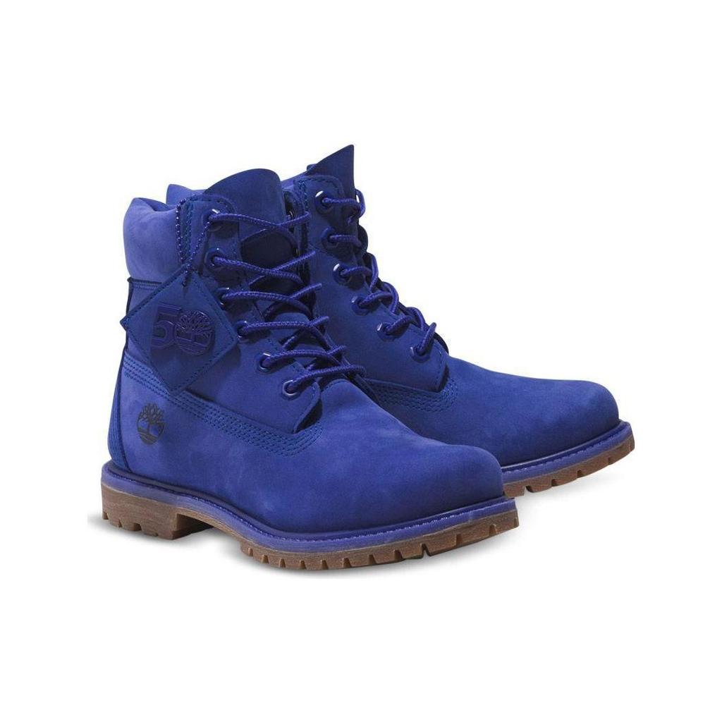 (WMNS) Timberland 50th Anniversary Edition Premium 6-Inch Waterproof Boot 'Bright Blue Nubuck' Women's A2R51