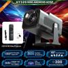 Mini Android High-Brightness Smart Portable Projector with Gimbal  Home/Bedroom Use