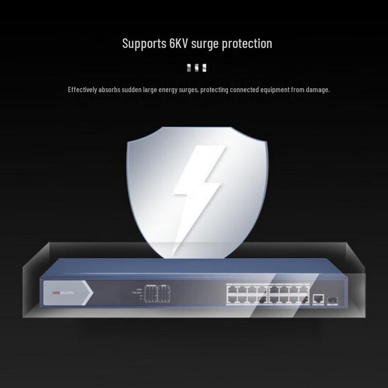 Hikvision DS-3E0518SP-E 18-Port Full Gigabit PoE Switch