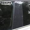 Autosäulen-Abdeckungen für Hyundai Creta Ix25 2014 2015 2016 2017 2018 Glänzend Schwarze Tür-Fenster-Zierleisten Abdeckungen Aufkleber Zubehör