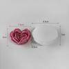 Heart Flowers Mold DIY Heart Shaped Roses Aromatherapy Candle Epoxy Resin Plaster Mould Handmade Soap Silicone Molds