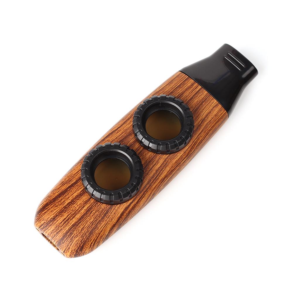Double Film Kazoos Portable Small Kazoo Musical Instrument Professional for Ukulele Guitar Accompaniment