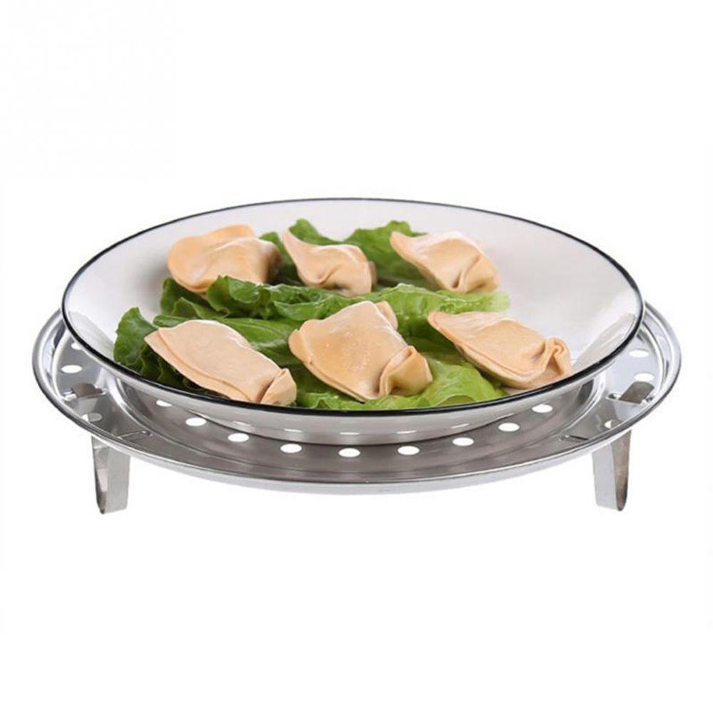 Rack Insulated Durable Steamer Tray Shelf Three-leg Stainless Steel