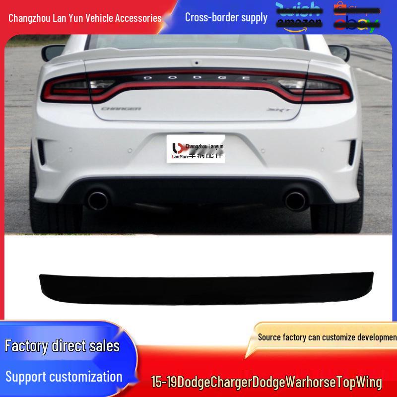 Dodge Charger 2015-2019 Carbon Fiber Style Warhorse Wing & Lip Kit