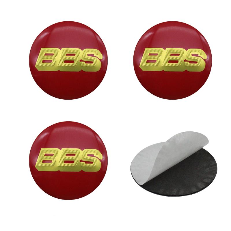 4 szt. 56 mm 60 mm 65 mm Stylizacja Samochodu Naklejki na Środkowe Kołpaki Kół Akcesoria Zamienne do Samochodu Dla Odznaki Emblematu Naklejki BBS Akcesorium