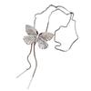 Sweet Butterfly Necklace Flower Women's Choker Temperament Y2K Tassel Necklace  Gifts